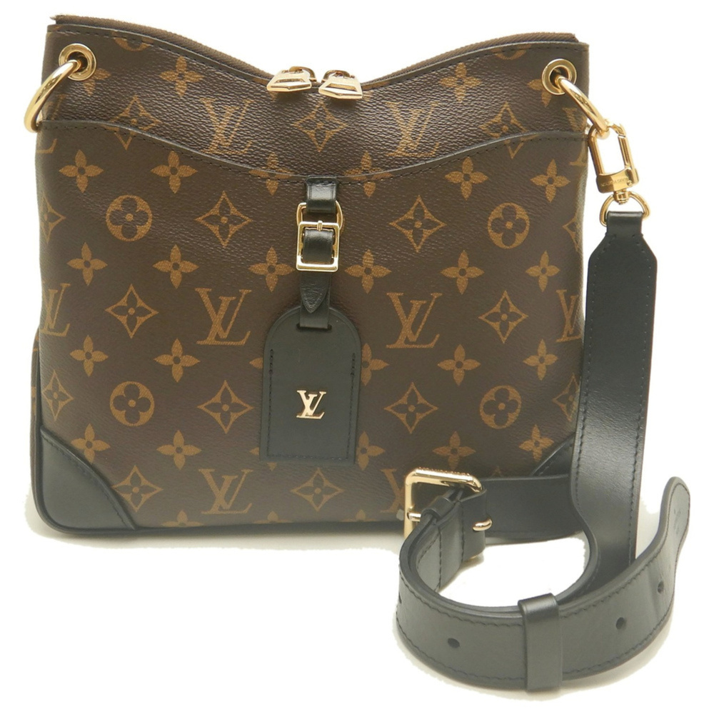 LOUIS VUITTON Monogram Odeon NM PM M45353 Shoulder Bag Brown Women's 254318